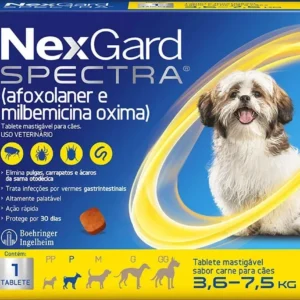 NEXGARD SPECTRA 3.6 A 7.5KG